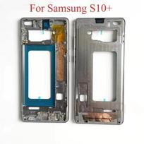 Middle Frame Bezel For Samsung Galaxy S10+ S10 Plus Bracket Moblie Screen Repair LCD Refurbish S10plus Black