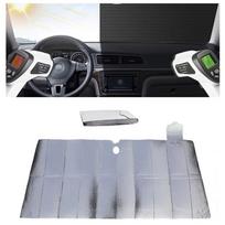 Car Window Sunshade 130x70cm - Folding Heat Reflector