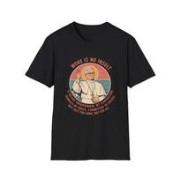Woke Is No Insult Shirt | Pope Leo XIV, Progressive Catholic Social Justice Tee, Anti Trump Christian Liberal T-Shirt M