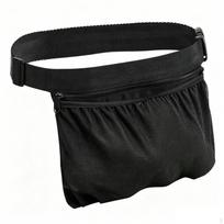 Mesh Hip Bag Carrier Portable Waist Ball Pouch Hands for Trainers, Training, Match
