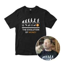 The Evolution Of Money Elon Musk Bitcoin T-Shirt T-Shirt, Men's Women's Sizes (ELN-862233) S