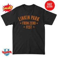 Linkin Park Austin TX Fest From Zero World Tour 2025 Merchandise T-Shirt L