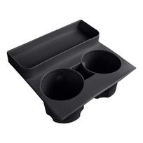 Absorb Shock Car Center Console Cup Holder Anti-rollover Interior Storage Compartment  Long Journey juoda