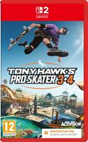 Nintendo switch 2 plaion tony hawk's pro skater 3 + 4 game