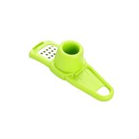 Manual Garlic Press and Grinder, Multi-Function Kitchen Tool for Mincing and Garlic one size žalia