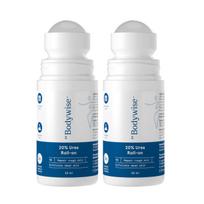 Be Bodywise 20% Urea Foot Cream Roll On 50ml | For Cracked & Dry Heels | With 2% Lactic Acid, Vitamin E & Olive Oil | Helps Moisturise and Repair C
