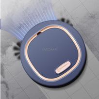 Smart Robot Vacuum Cleaner 3-In-1 Robotic Automatic Home Cleaning Vacuum Cleaner Machine for Floors Pet Hair Dust mėlyna