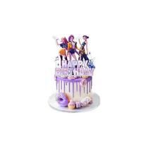 K-pop Kids Birthday Party Supplies All-in-One Decor Set-Paper Tableware Cups Candy Box Gift Bags Banner for Festive Celebrations