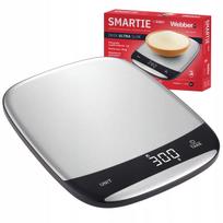 WEBBER INOX kitchen scale, electronic, precise, LCD, 10kg, USB, tare