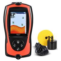 LUCKY FF1108-1CT Portable Fish Finder 100M/300FT Depth Fish Alarm Wired Fish Detector Wired