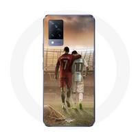 Dėklas Vivo v21 5G cristiano ronaldo messi ožys
