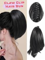 Sintetinė Claw Clip 8 colių trumpas garbanotas arklio uodegos plaukų gabalas skirtas kasdieniam naudojimui 8inch