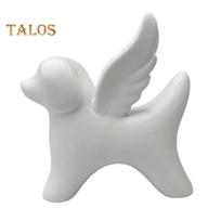 Dog Angel Figurine Memorial Puppy Statue with Wings Resin Dog Angel Sculpture for Loss of Dog Sympathy Gift Garden And Home Indoor Decor balta