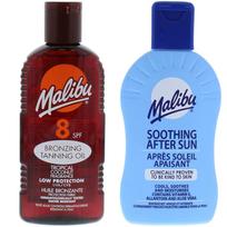 Malibu tanning oil SPF8 200ml + balm after tanning 200ml