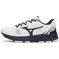 Mizuno Retro lengvas audinys Sintetinė oda Patvarus Kvėpuojantis žemas aulas Bėgimo batai Unisex sportbačiai Balti Mėlyni D1GH223606 40