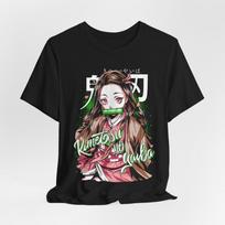 Nezuko Anime Tee, Japanese Graphic Shirt, Unisex Manga T-Shirt for Anime Fans 2XL