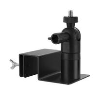 Adjustable Solars Panel Gutters Mount 360 Degree Rotate Aluminum Alloys Brackets for Outdoor Solars Energy Systems juoda