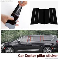 For Chrysler Pacifica Grand Jielong car window decoration door frame bright black center pillar sticker 03-09 Pacifica  8PCS