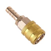 8mm Solid Brass Tire Valve Clip Pump Nozzle Clamp Quick Connect Universal Air Chuck Inflator Pump Adapter Thread Connector 8mm