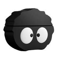 Soft Silicone Skin Case for Realme Buds T300 Shock Absorbing Case Cartoon black