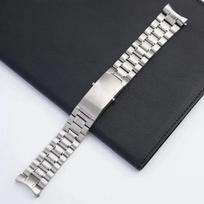 20mm 22mm Watchband for Omega Seamaster Diver 300m Planet Ocean Solid Watch Strap Silvery Bracelets 316L Stainless Steel 20mm