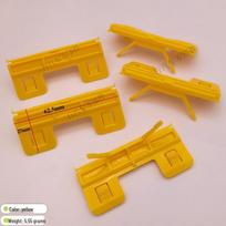 Honda Civic/Accord Roof and Windshield Trim Clip (73154SNA003) geltona