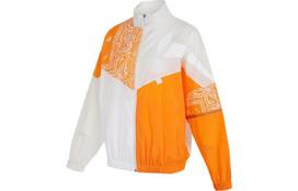 Nike Women'ss Colorblock Windproof Sport Jacket White FJ7728-030 L