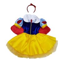Flavis Ruby Red Roscata Alba ca Zapada 3-4 Years Girls Dress Holiday Party Princess Gown 1 year old
