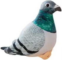 Lean Toys Pliušinis žaislas - balandis, 20 cm