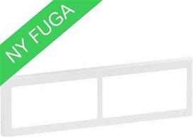 LAURITZ KNUDSEN FUGA SOFT dizaino rėmas horizontalus 2x2 modulis, baltas