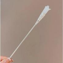 Light Luxury Flower Hairpin For Women Chinese Style Floral Butterfly Tassel Hair Stick Elegant Metal Jewelry Hairpin Hair Clips