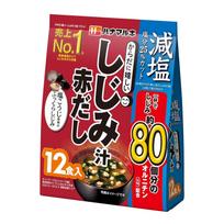 Hanamaruki Reduced Salt Body-Friendly Red Miso Shijimi Soup 12 Servings