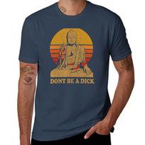 Dont Be A Dick Buddha Vintage Distressed Tshirt Fashion Graphic Tee For Unisex S