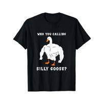 Silly Goose Funny Gym Meme T-Shirt S