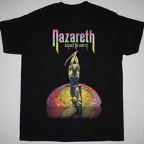 Vintage EXPECT NO MERCY Nazareth Black All Size Tee Shirt XXL