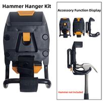 Quick Attach Claw Hammer Hanger Quick Release Tool Belt Buckle  Tool Accessories juoda