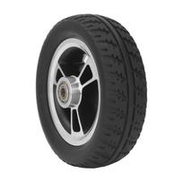 6 colių vežimėlio ratas Lengvas tvirtas aliuminio lydinio stebulė Tylus neslystantis saugus PU kietas rato keitimas Polyurethane (PU) black