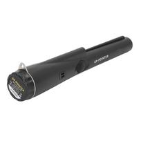 Handheld Metal Detector Portable Professional Gold Treasure Hunting Unearthing Tool for Kids Adults Waterproof Black abs