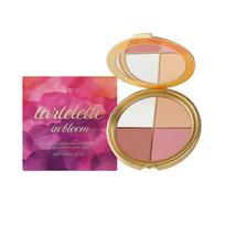 4-Color Multifunctional Palette - Highlighter & Blush with Mica & Vitamin E, 8.8g - Natural Glow, Silky Texture, Travel-Friendly W/ Mirror less