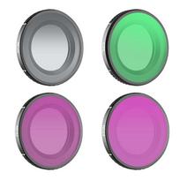 ABUO-SUNNYLIFE For DJI Osmo Nano Camera Accessories For DJI Osmo Nano Filter Set Including MCUV+ CPL+ ND32+ ND64 Lens Filters