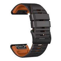 For Garmin Tactix Delta 7 Pro Descent MK2i MK2 MK1 Enduro 2 Quickfit 22/26mm Watch Band Strap D2 Delta PX Bracelet Accessories Quickfit 22mm juoda ruda spalva