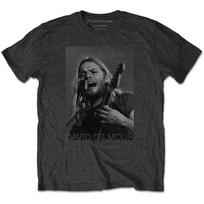 David Gilmour On Microphone HalfTone Unisex TShirt L