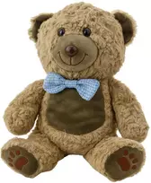 Lean Toys Pliušinis žaislas - rudas meškiukas, 30 cm