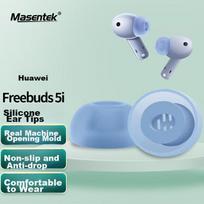 Masentek Earphone Eartips Compatible with Freebuds 5i/4i, Honor Earbuds X3/2 SE Bluetooth Headphones, Silicone Tips Accessories, Blue, Medium Size