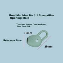 ES23 Earphone Eartips, Compatible with Freelace Active Edition, Silicone Eartips Accessories, Green Medium
