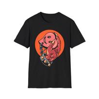 Vibrant Graphic Unisex T-Shirt, Animal Lover Gift, Casual Wear, Summer S