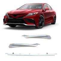 Front Bumper Grille Trim Set for Toyota Camry 2021-2022 SE/XSE