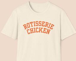 Rotisserie Chicken Shirt, Gift for Roast Chicken Lover, Rotisserie Tshirt, Chicken Shirt S