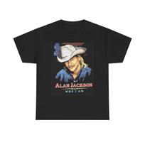 Alan Jackson Who I Am Graphic T Shirt Vintage Retro Unisex Heavy Cotton Tee S