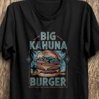 Big Kahuna Burger T-Shirt: Pulp Fiction Inspired Retro Tee 4XL